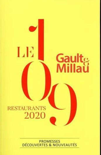 Couverture du livre « Le 109 » de Gault&Millau aux éditions Gault&millau