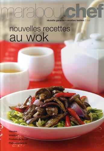 Couverture du livre « Nouvelles recettes au wok » de Acp aux éditions Marabout