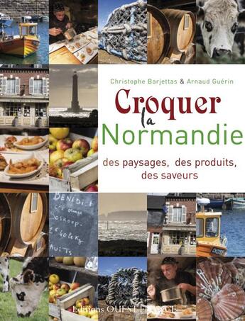 Couverture du livre « Croquer la normandie abandon » de Arnaud Guerin aux éditions Ouest France