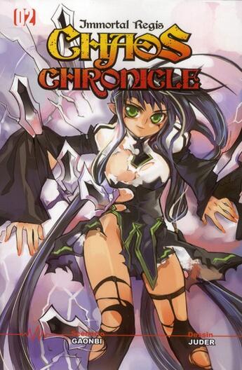 Couverture du livre « Chaos chronicle - immortal Regis Tome 2 » de Juder et Gaonbi aux éditions Booken Manga