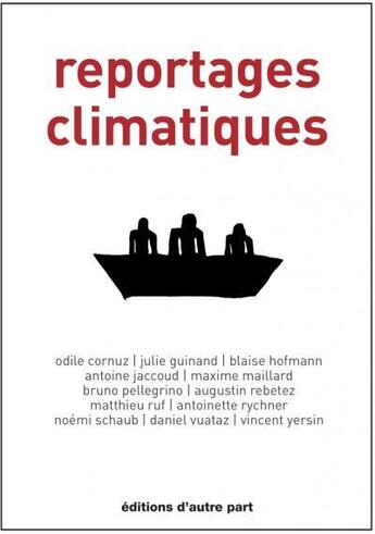 Couverture du livre « Reportages climatiques » de  aux éditions D'autre Part