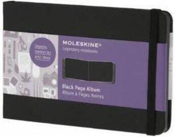 Couverture du livre « Album à pages noires ; poche ; couverture rigide » de Moleskine aux éditions Moleskine