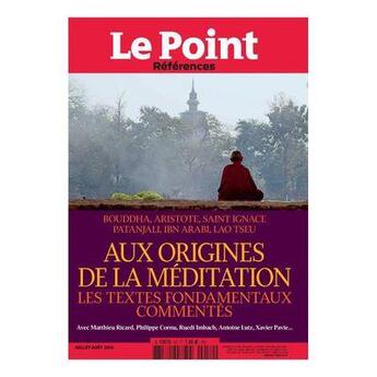 Couverture du livre « Le point references n 52 aux origines de la meditation » de  aux éditions Le Point