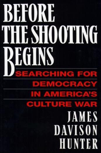 Couverture du livre « Before the Shooting Begins » de Hunter James Davidson aux éditions Free Press