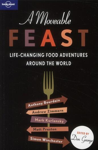 Couverture du livre « A moveable feast » de  aux éditions Lonely Planet France