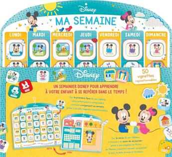 Couverture du livre « Disney classiques, ma semaine avec disney » de  aux éditions Disney Hachette