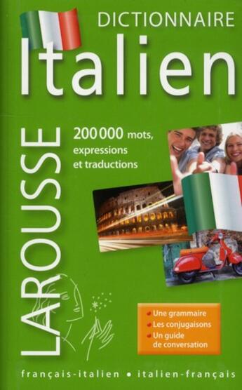 Couverture du livre « Dictionnaire Larousse de poche plus ; français-italien / italien-français » de  aux éditions Larousse