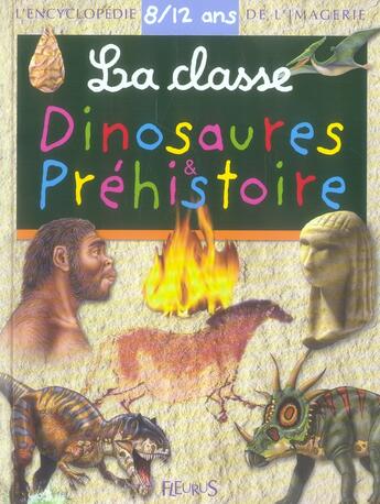 Couverture du livre « La classe, dinosaures et préhistoire » de  aux éditions Fleurus