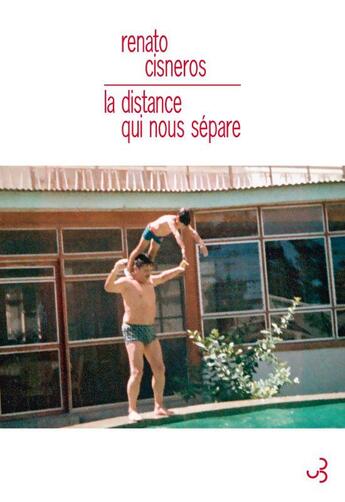 Couverture du livre « La distance qui nous sépare » de Renato Cisneros aux éditions Christian Bourgois