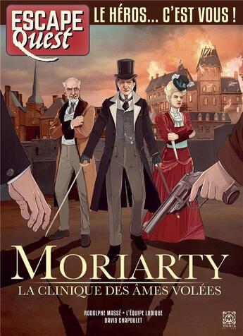 Couverture du livre « Escape quest Hors-Série t.12 ; Moriarty » de  aux éditions Ynnis