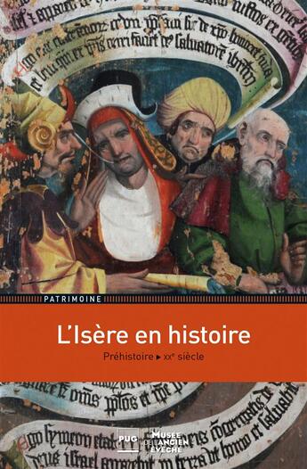 Couverture du livre « L'isère en histoire ; de la pierre taillée à la mircroélectronique » de Isabelle Lazier aux éditions Pu De Grenoble