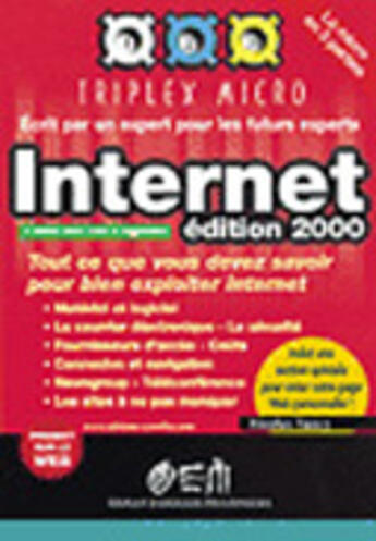 Couverture du livre « Internet » de Nicolas Sancy aux éditions Osman Eyrolles Multimedia