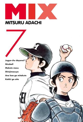Couverture du livre « Mix Tome 7 » de Mitsuru Adachi aux éditions Delcourt