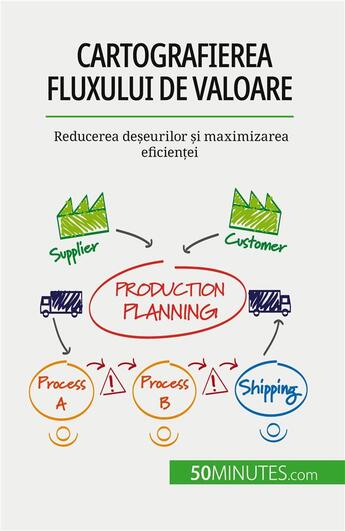 Couverture du livre « Cartografierea fluxului de valoare : Reducerea de?eurilor ?i maximizarea eficien?ei » de Dumser Johann aux éditions 50minutes.com