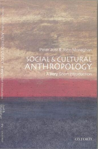 Couverture du livre « Social and Cultural Anthropology: A Very Short Introduction » de Just Peter aux éditions Oup Oxford