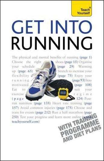 Couverture du livre « Get Into Running: Teach Yourself » de Kirkham Sara aux éditions Hodder Education Digital