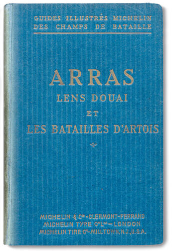 Couverture du livre « Arras Lens Douai et les batailles d'Artois » de Collectif Michelin aux éditions Michelin