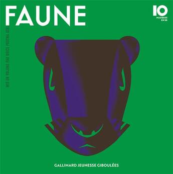 Couverture du livre « Faune » de Brice Postma Uzel aux éditions Gallimard Jeunesse Giboulees