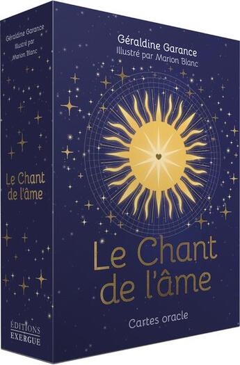 Couverture du livre « Le chant de l'âme » de Geraldine Garance et Marion Blanc aux éditions Exergue