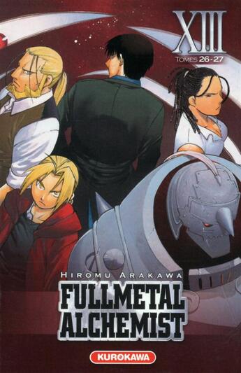 Couverture du livre « Fullmetal alchemist : Intégrale vol.13 : Tomes 26 et 27 » de Hiromu Arakawa aux éditions Kurokawa