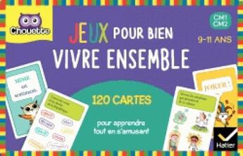 Couverture du livre « Jeu de cartes vivre ensemble » de Tarek Aicha aux éditions Hatier