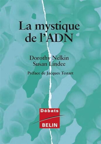 Couverture du livre « La mystique de l'ADN » de Nelkin aux éditions Belin