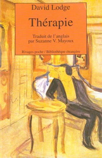 Couverture du livre « Therapie » de David Lodge/Suzanne aux éditions Rivages