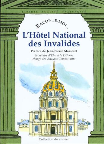 Couverture du livre « RACONTE-MOI... T.29 ; l'hôtel national des Invalides » de Aliette Desclee De Maredsous aux éditions Nane