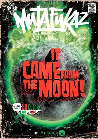 Couverture du livre « Mutafukaz t.0. ; it came from the moon ! » de Bicargo et Run aux éditions Ankama