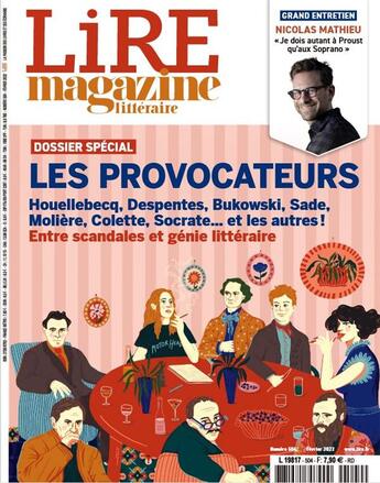 Couverture du livre « Lire magazine litteraire n 504 - fevrier 2022 » de  aux éditions Lire Magazine