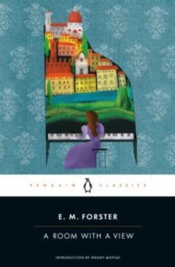 Couverture du livre « ROOM WITH A VIEW » de E. M. Forster aux éditions Penguin