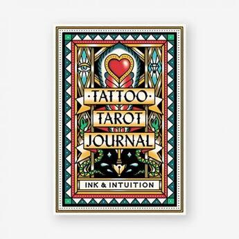 Couverture du livre « Tattoo tarot journal : ink & intuition » de Diana Mcmahon Collis aux éditions Laurence King