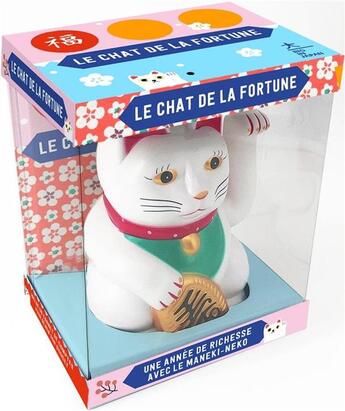 Couverture du livre « Le chat de la fortune : une année de richesse avec le Maneko-Neko » de  aux éditions Hachette Pratique