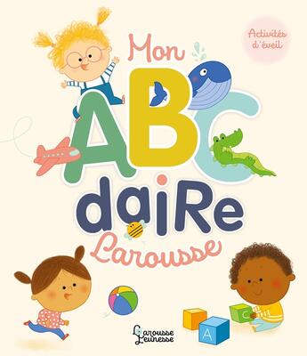 Couverture du livre « Mon abecedaire larousse » de Marie Morey aux éditions Larousse