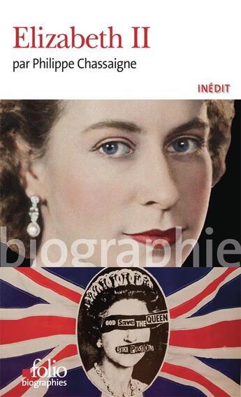 Couverture du livre « Elizabeth II » de Philippe Chassaigne aux éditions Folio