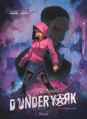 Couverture du livre « Les chroniques d'Under York Tome 1 : la malédiction » de Sylvain Runberg et Mirka Andolfo aux éditions Glenat