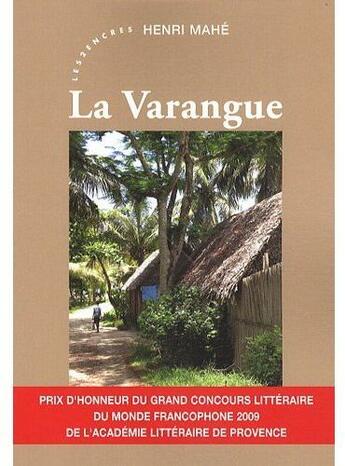 Couverture du livre « La varangue » de Henri Mahe aux éditions Les Deux Encres