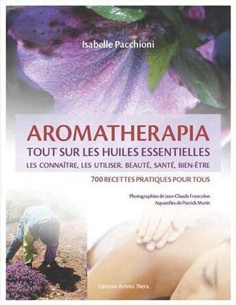 Couverture du livre « Aromatherapia » de Isabelle Pacchioni aux éditions Etoiles