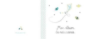 Couverture du livre « Mon album de naissance ; garçon » de Aline Mengant aux éditions I2c