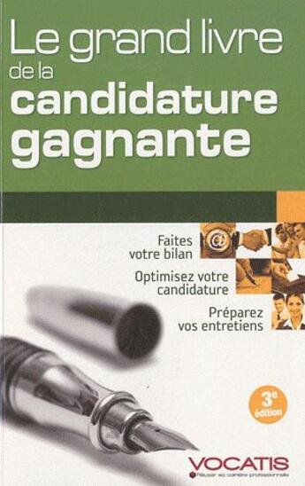 Couverture du livre « Le grand livre de la candidature gagnante (4e édition) » de  aux éditions Studyrama