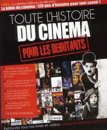 Couverture du livre « Histoire du cinéma pour les débutants » de Daniel Chocron aux éditions Qi Editions