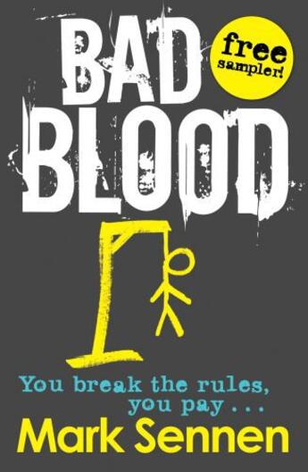 Couverture du livre « BAD BLOOD FREE SAMPLER » de Mark Sennen aux éditions Epagine