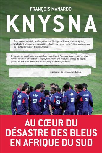 Couverture du livre « Knysna ; au coeur du désastre » de Francois Manardo aux éditions Les Arenes