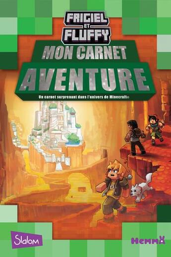 Couverture du livre « Frigiel et Fluffy ; mon carnet aventure » de  aux éditions Hemma