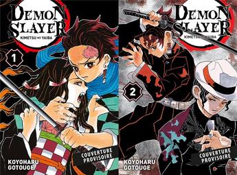 Couverture du livre « Demon slayer Tome 1 » de Koyoharu Gotoge aux éditions Panini