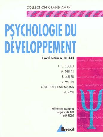 Couverture du livre « Psychologie du développement » de Gilles aux éditions Breal