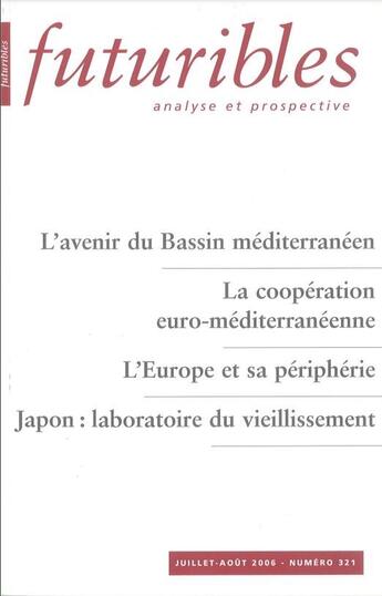 Couverture du livre « L'avenir du Bassin méditerranéen » de Lebeau/Benoit/Abis aux éditions Futuribles