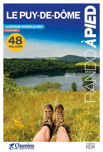 Couverture du livre « Le puy-de-dome balades et rando a pied » de  aux éditions Chamina