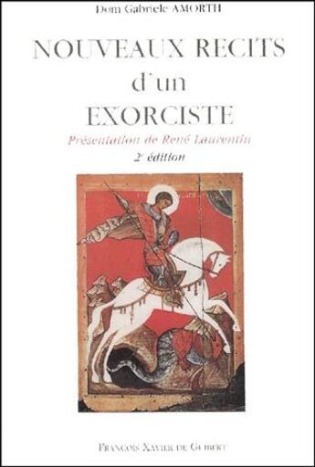 Couverture du livre « Nouveaux récits d'un exorciste (2e édition) » de Gabriele Amorth aux éditions Francois-xavier De Guibert