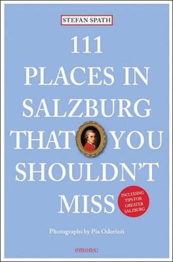 Couverture du livre « 111 places in salzburg that you shouldn't miss » de  aux éditions Antique Collector's Club